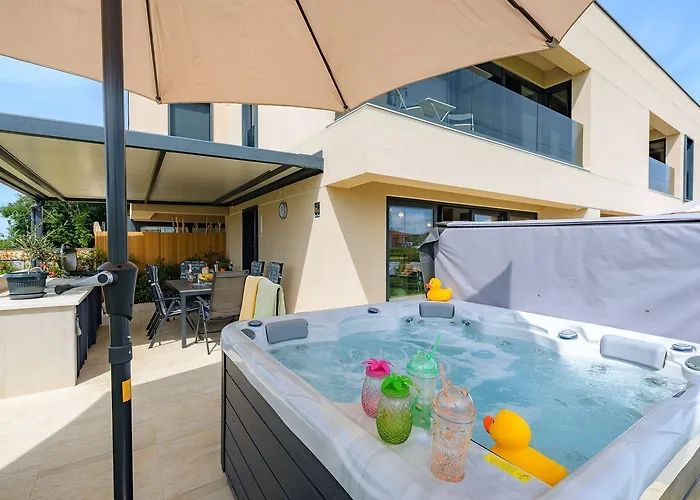 Lejlighed Atemberaubendes Mit Whirlpool, Grillbereich, Smart Tv *