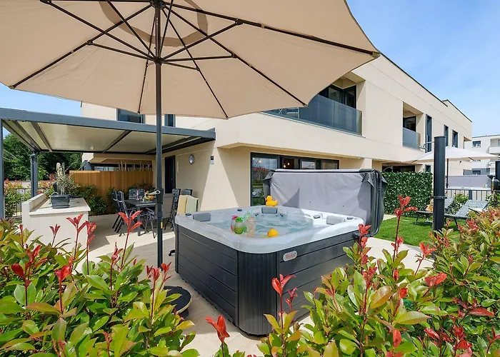 Atemberaubendes Mit Whirlpool, Grillbereich, Smart Tv Apartament